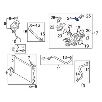 Hyundai OE - Engine Coolant Temperature Sensor