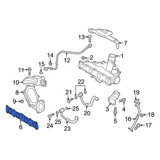 Hyundai OE - Turbocharger Gasket