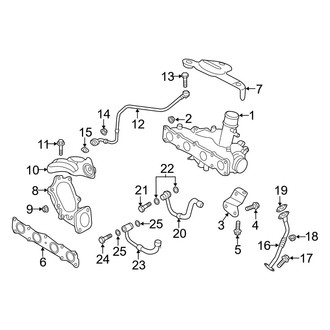 Hyundai OE - Engine / Transaxle - Turbocharger & Components (2.0L)