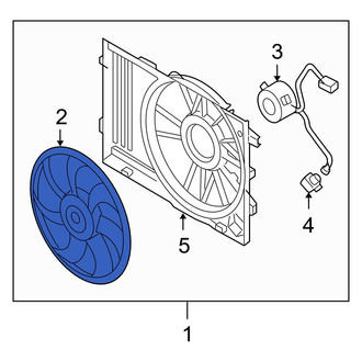 Hyundai OE - Engine Cooling Fan Blade