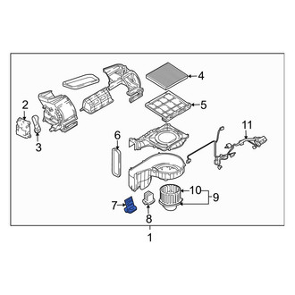 Hyundai OE - HVAC Blower Motor Resistor