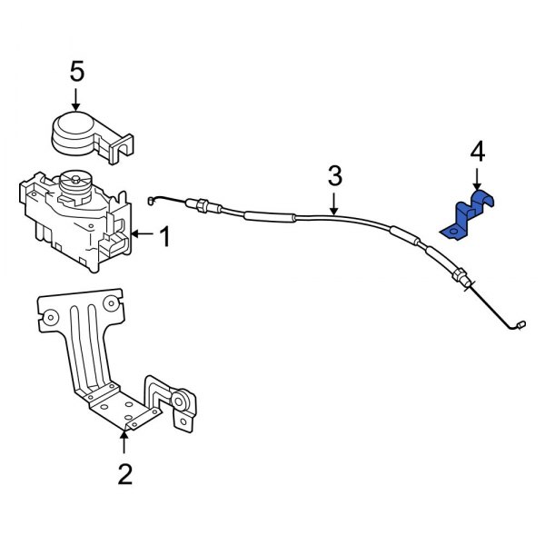 Cruise Control Cable Bracket