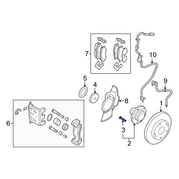 Wheel Lug Stud