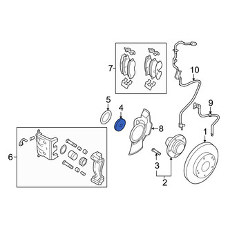 Hyundai OE - Front Wheel Bearing