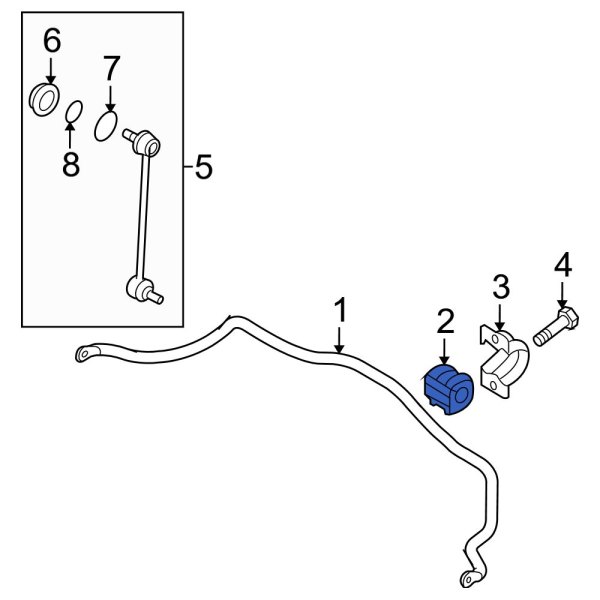 Suspension Stabilizer Bar Bushing