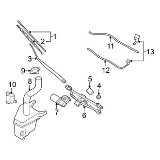Hyundai OE - Windshield - Wiper & Washer Components