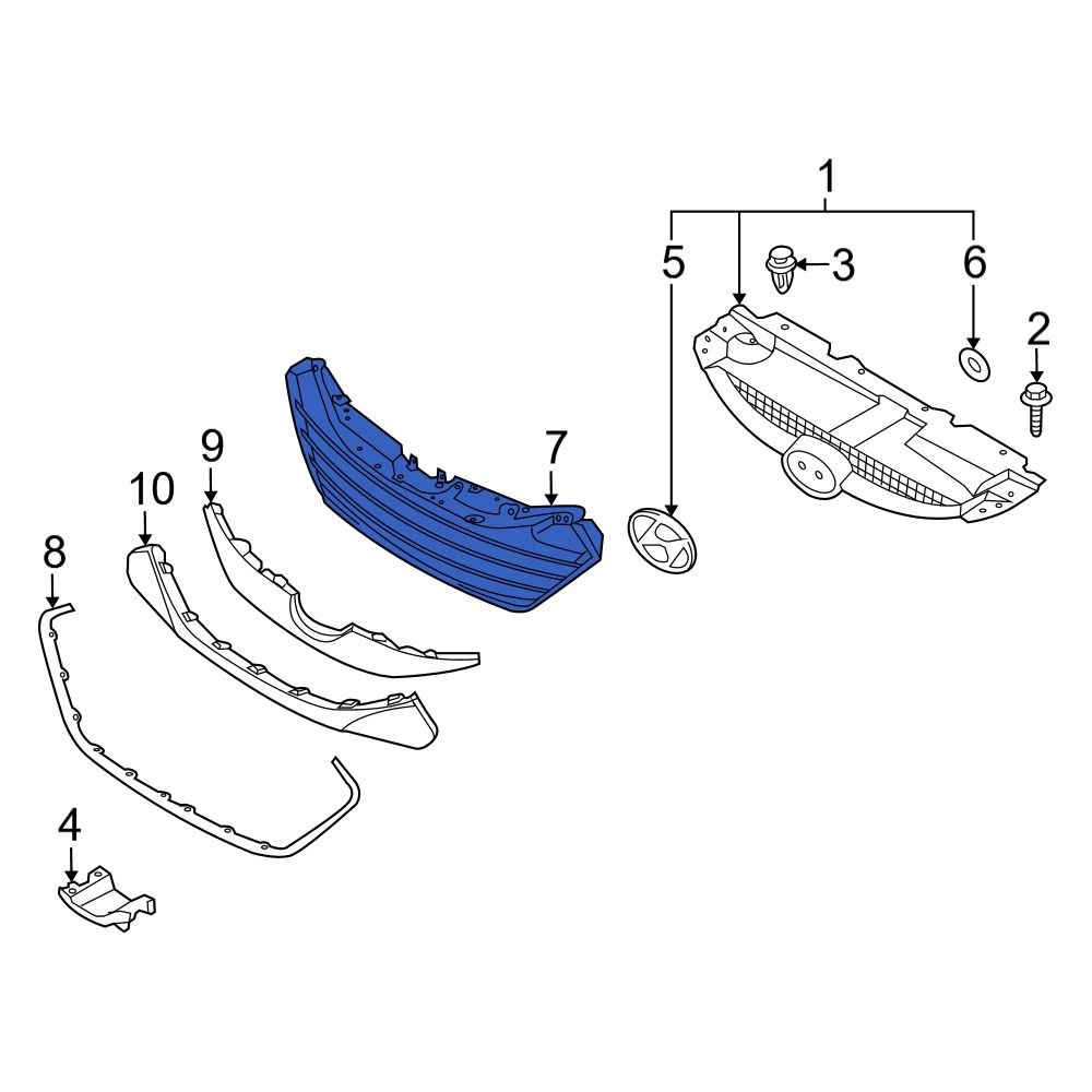 hyundai-oe-865612s000-front-lower-grille