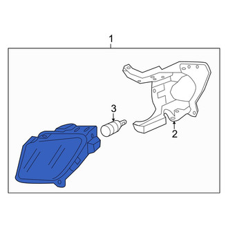 Hyundai OE - Front Right Fog Light