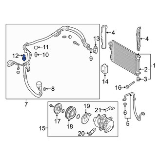 Hyundai OE - A/C Clutch Cycle Switch