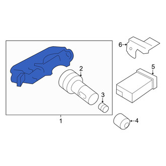 Hyundai OE - Tire Pressure Monitoring System (TPMS) Sensor