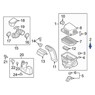 Hyundai OE - Air Filter Housing Bolt