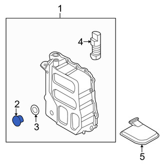 Hyundai OE - Automatic Transmission Cover Drain Plug