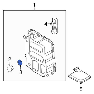 Hyundai OE - Automatic Transmission Drain Plug Gasket