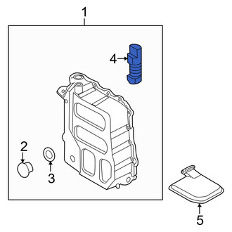 Hyundai OE - Automatic Transmission Cover Fluid Filler Plug