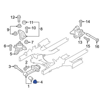 Hyundai OE - Engine Support Rod Nut