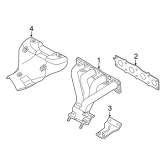Hyundai OE - Exhaust System - Manifold (GLS 2.0L)