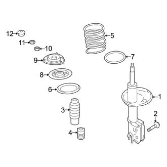 Hyundai OE - Front Suspension - Struts & Components