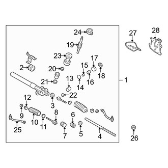Hyundai OE - Steering Gear & Linkage