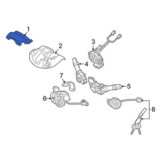 Hyundai OE - Upper Steering Column Cover