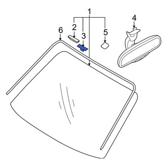 Hyundai OE - Windshield Insulator