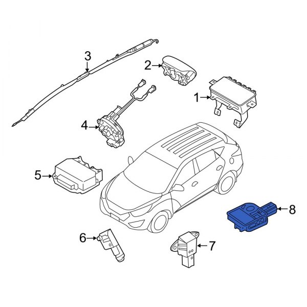 Air Bag Impact Sensor