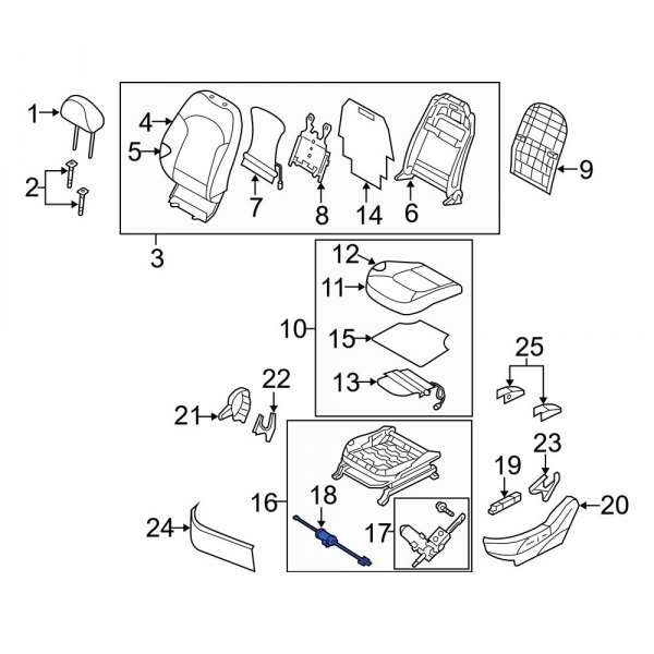 Power Seat Switch