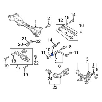 Hyundai OE - Rear Lower Suspension Control Arm Washer