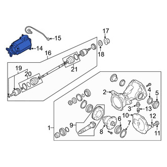 Hyundai OE - Rear AWD Coupling Unit