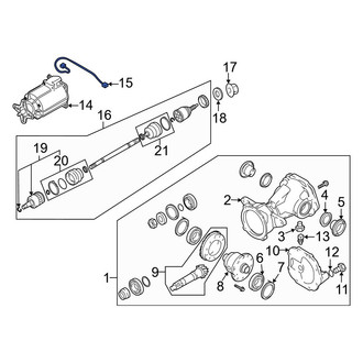 Hyundai OE - Rear Differential Lock Wiring Harness