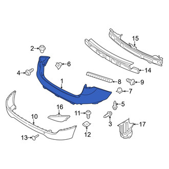 Hyundai OE - Rear Bumper Cover
