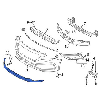 Hyundai OE - Front Lower Grille