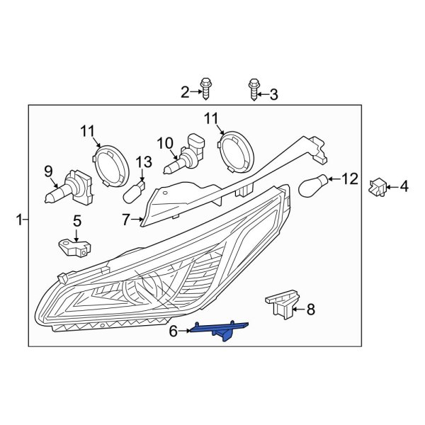 Headlight Bracket