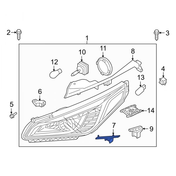 Headlight Bracket