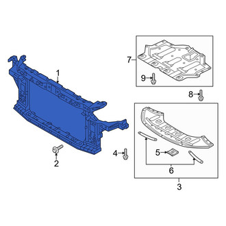 Hyundai OE - Front Radiator Support Panel