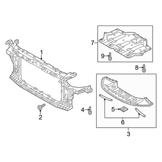 Hyundai OE - Radiator Support