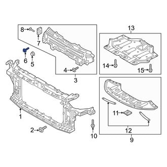 Hyundai OE - Bumper Cover Screw