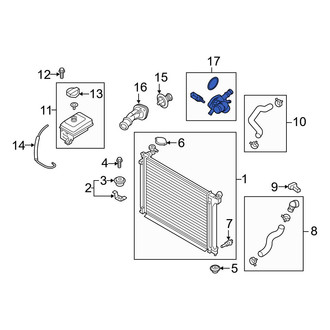 Hyundai OE - Engine Coolant Inlet Flange
