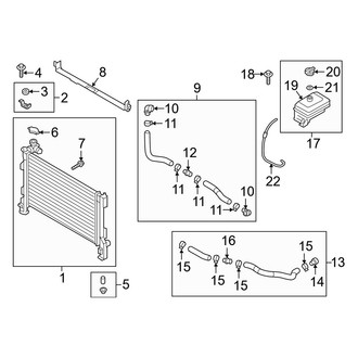 Hyundai OE - Cooling - Radiator & Components