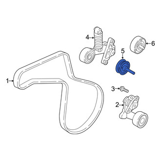 Hyundai OE - Accessory Drive Belt Idler Pulley
