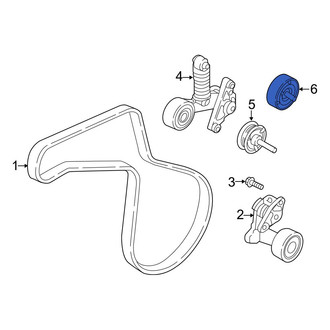 Hyundai OE - Accessory Drive Belt Idler Pulley