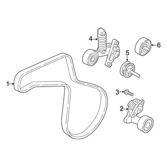 Hyundai OE - Cooling - Belts & Pulleys (Hybrid / Hybrid Limited / Plug-In Hybrid / Plug-In Hybrid Limited)
