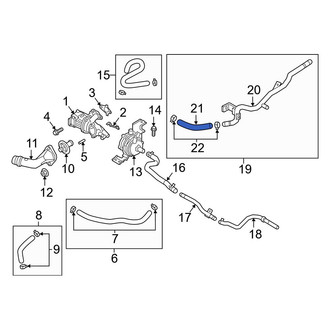 Hyundai OE - Upper Radiator Coolant Hose