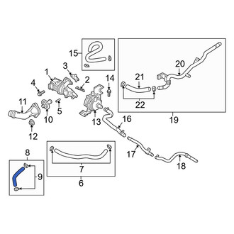 Hyundai OE - Upper Radiator Coolant Hose
