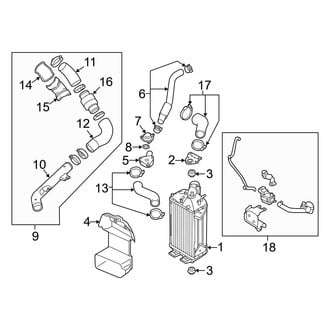 Hyundai OE - Cooling - Intercooler (1.6L)