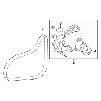 Hyundai OE - Cooling - Belts & Pulleys (Limited 2.0T)