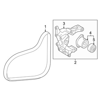 Hyundai OE - Cooling - Belts & Pulleys (Limited / SE / SEL / Sport)