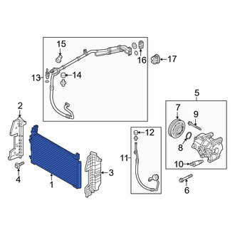 Hyundai OE - A/C Condenser