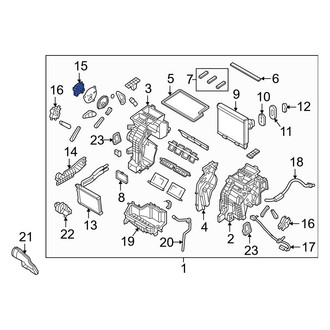 Hyundai OE - HVAC Air Inlet Door Actuator