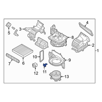 Hyundai OE - HVAC Blower Motor Resistor