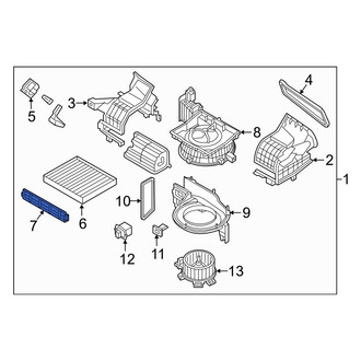 Hyundai OE - Cabin Air Filter Cover